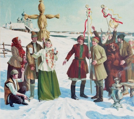 Hvordan man tegner Shrovetide? Tegn en forårsferie med børnene
