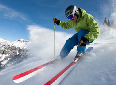 Korrekt valg af ski, garanti for fremragende hvile.