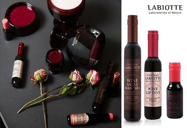 Kosmetik i et glas: en vinsamling af make-up Chateau Labiotte
