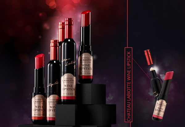 Kosmetik i et glas: en vinsamling af make-up Chateau Labiotte