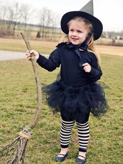 Kostume til Halloween 2017 for piger og piger