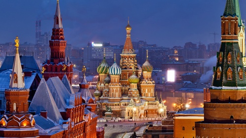 TOP-7 af de smukkeste steder i Moskva til ture og fotoskutter