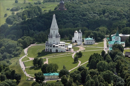 TOP-7 af de smukkeste steder i Moskva til ture og fotoskutter