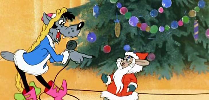De bedste gamle sovjetiske tegnefilm om nytår, listen over tegnefilm