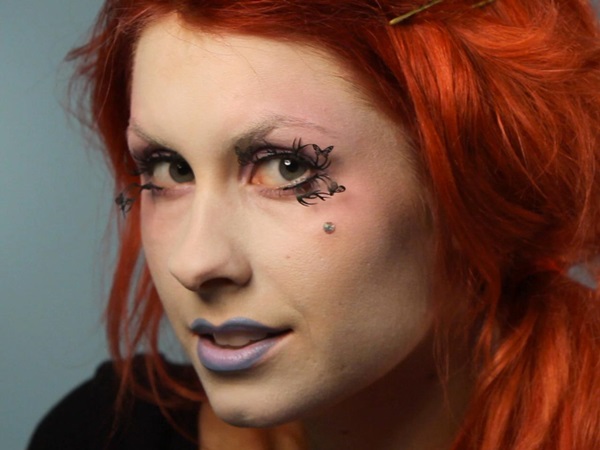 Skræmmende makeup til Halloween med dine egne hænder til piger og piger