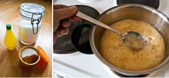 Pasta til shugaring derhjemme: Opskriften og vejen til sukkerpastaforberedelse
