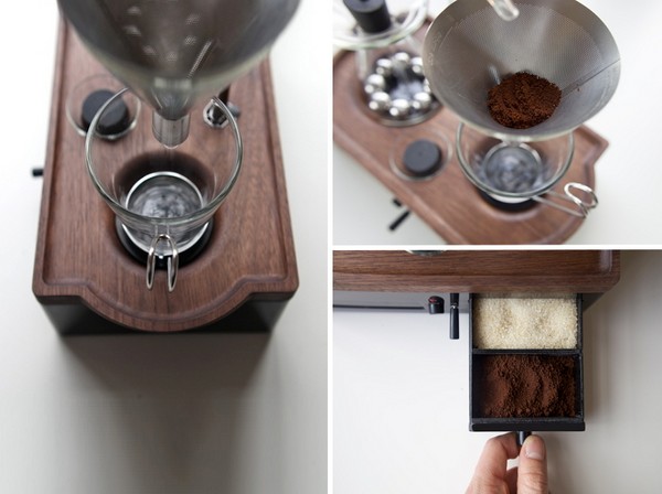 Gave til kaffemaskine: alarm-kaffemaskine Barisieur