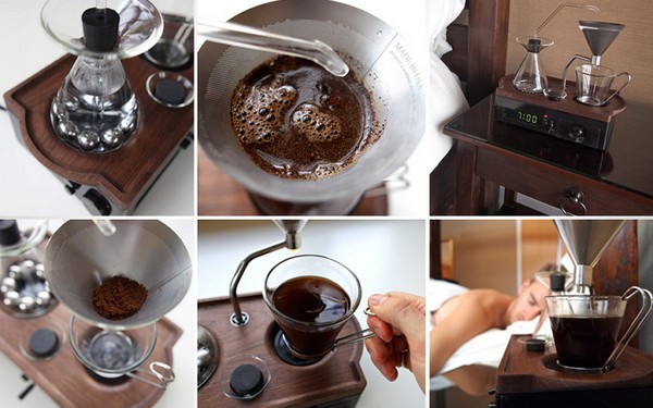 Gave til kaffemaskine: alarm-kaffemaskine Barisieur