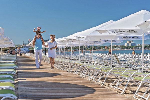 Vejret i Anapa i august 2017