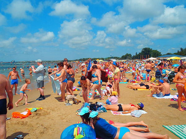 Vejret i Anapa i juli 2017