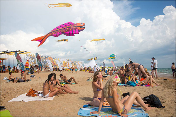 Vejr og vandtemperatur i Anapa i august 2017