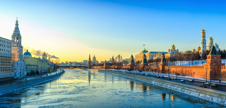 Vejret i Moskva i april 2017