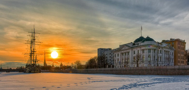 Vejret i Petersburg - marts 2017