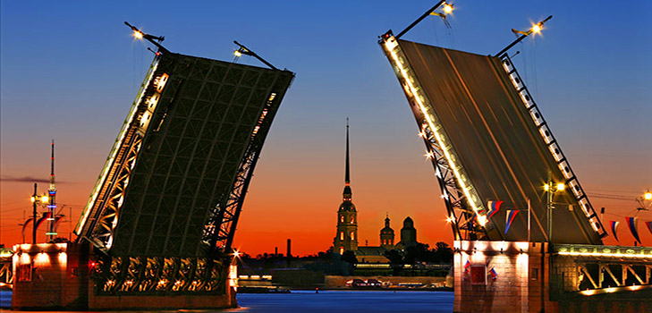 Hvilket slags vejr forventes i St. Petersburg i juni 2016
