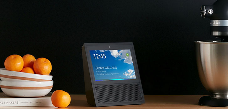 Smart home akustik: Amazon Echo Show system