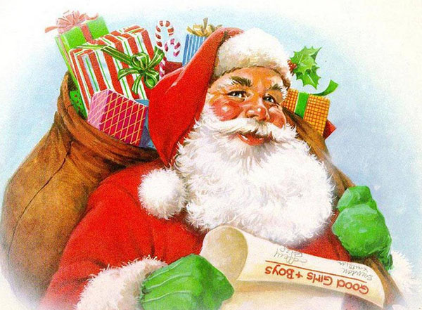 Digte til julemanden på det nye år for børn 4-5, 6-7 år. Sjove og korte planteskoler rim for morfar Frost