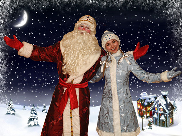Digte til julemanden på det nye år for børn 4-5, 6-7 år. Sjove og korte planteskoler rim for morfar Frost