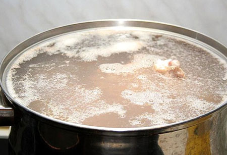 Duftende kyllingesuppe