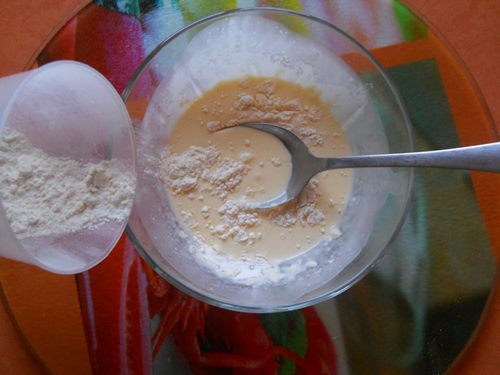 Svinekød i en cremet sauce i en multivark