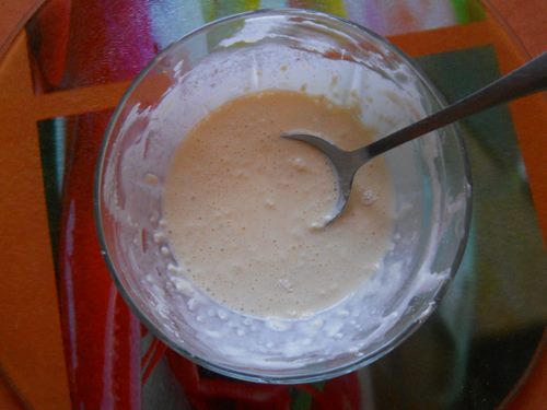 Svinekød i en cremet sauce i en multivark