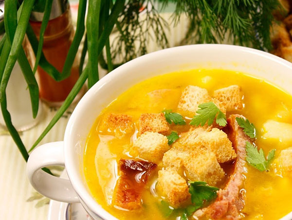 Sådan koges ærter suppe