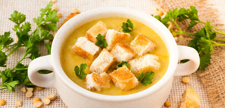 Sådan koges ærter suppe