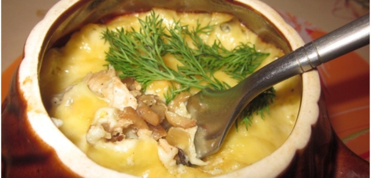 julienne i en gryde