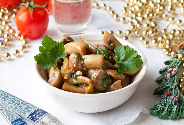 Sådan salt champignon til vinteren
