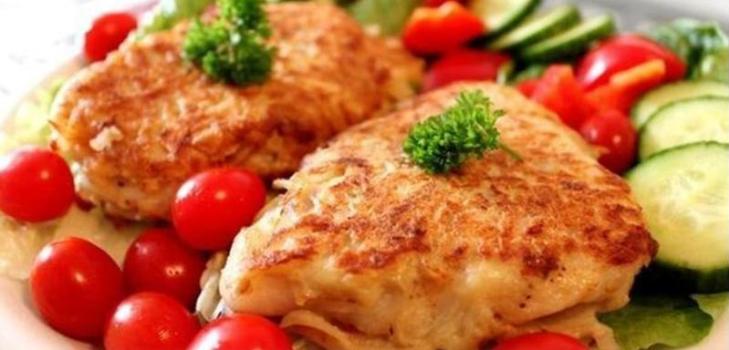 fisk med grøntsager