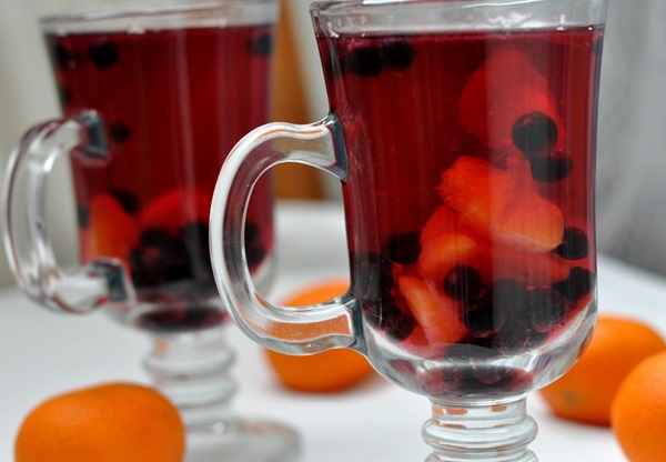 Kompot fra chokeberry ashberry