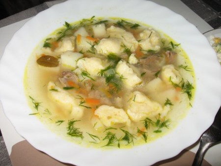 suppe med dumplings opskrift video