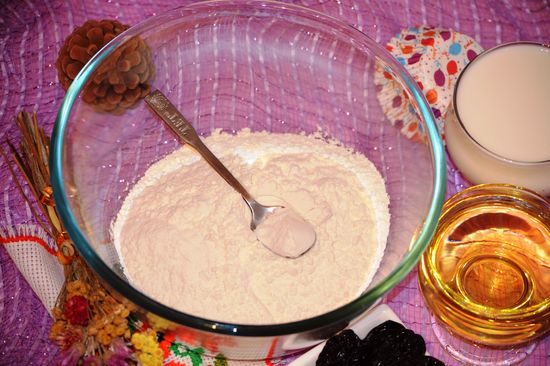 Trin-for-trin opskrift på muffins med svesker