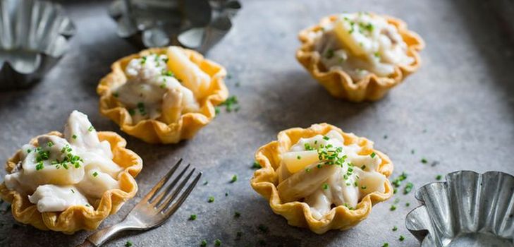 Varianter af fyldstoffer til tartlets