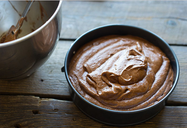 Den oprindelige opskrift: chokoladekage-mousse