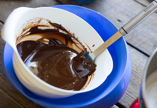 Den oprindelige opskrift: chokoladekage-mousse
