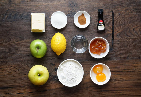 Enkel opskrift på æblekage med kanel
