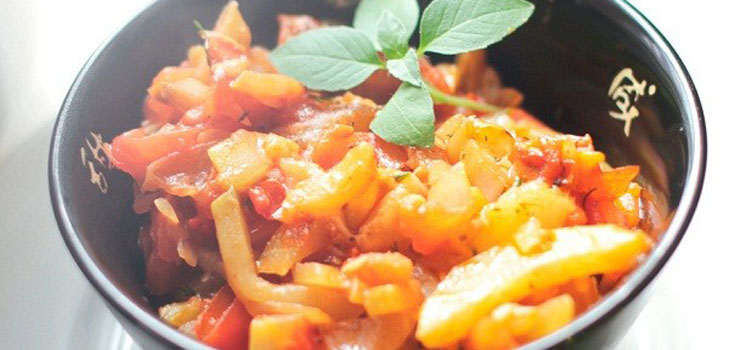 Stew of courgette - velsmagende, nyttig, billig