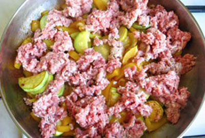 Stew of courgette - velsmagende, nyttig, billig