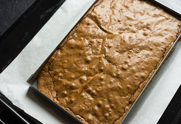 Opskriften på denne amerikanske Brownie