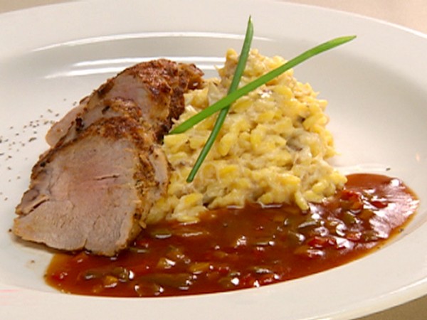 Risotto fra svinekød