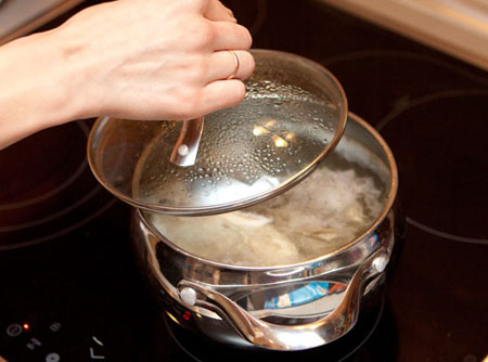 Soup-harcho - opskrift med kylling