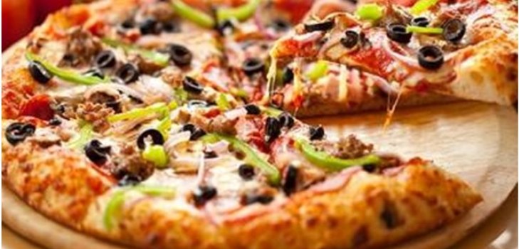 lækker pizza