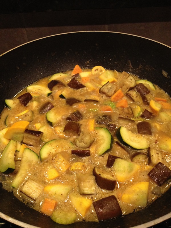Lækker stuvet courgette - opskrift
