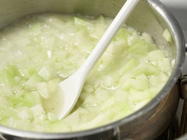 Jam fra melon og melon skorpe til vinter - enkle opskrifter