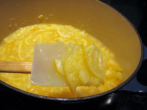 Citron syltetøj med ingefær