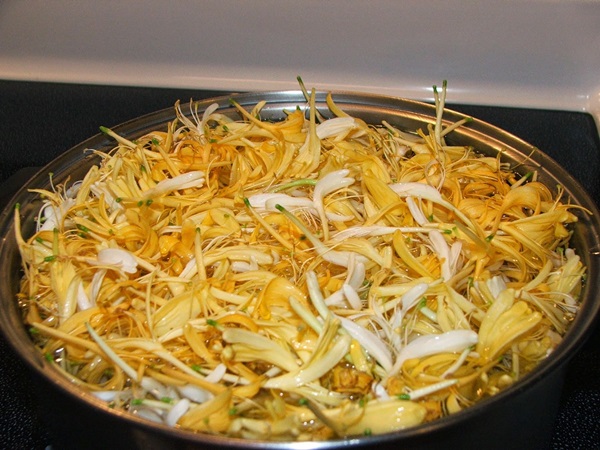 Honeysuckle syltetøj