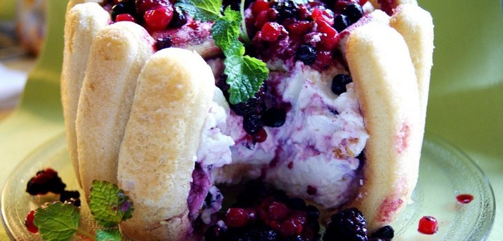 Vegetariske desserter på festbordet
