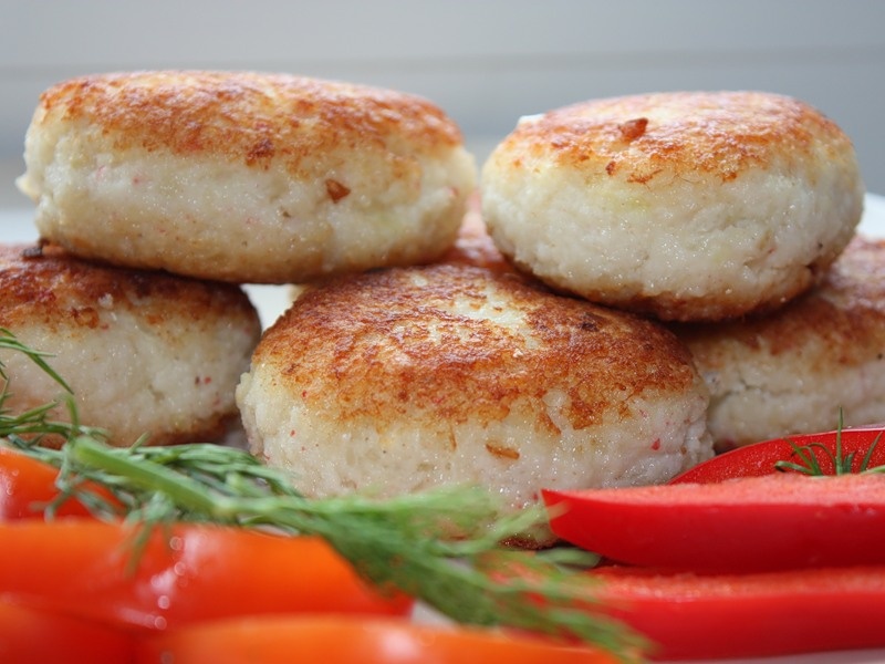cutlet med grøntsager