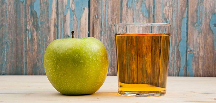 Sådan tilberedes æblejuice til vinteren