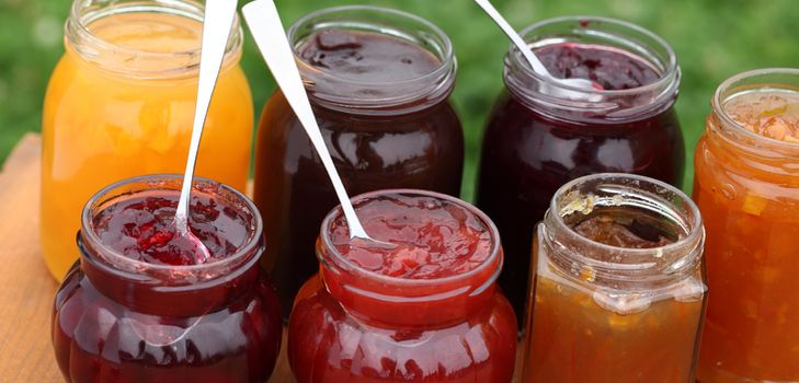 Naturlig gelé fra marmelade